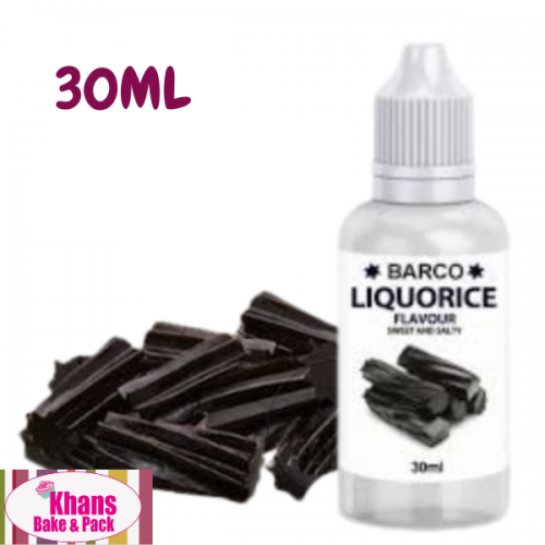 BARCO FLAVOUR LIQUORICE 30ML BARCO FLAVOUR LIQUORICE 30ML